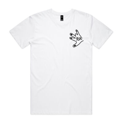 Mens Shawry Black Print Tee Thumbnail