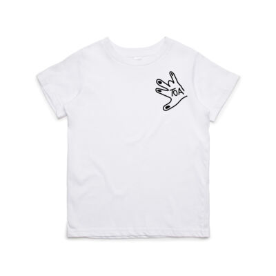 Youth Shawry Black Print Tee Thumbnail